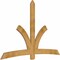 Ekena Millwork Davenport Rough Sawn Timber Gable Bracket, Western Red Cedar, 96"W x 64"H x 2"D x 6"F, 16/12 Pitch GBW096X64X0206DAV00RWR - alternate 2